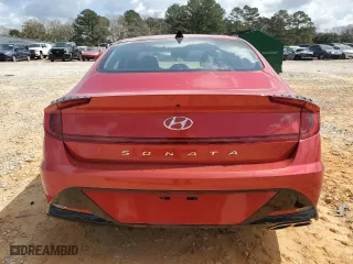 2020 Hyundai Sonata SEL with VIN 5NPEF4JA7LH052817, listed as a Copart auction lot 47999855 with 0 mi miles and Salvage Title. Bid and sale history available at carsss.com. Image 6.
