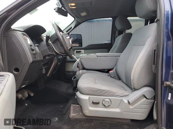 2011 Ford F-150 XL with VIN 1FTFX1ET2BFD22573, listed as a Copart auction lot 60614845 with 91,754 mi miles and Salvage title. Bid and sale history available at DreamBid. Image 7.