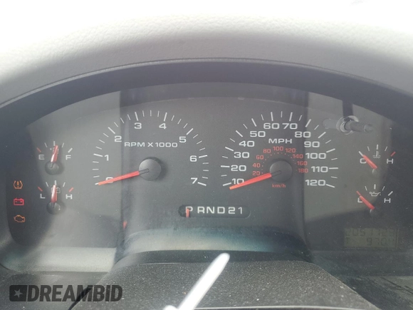 2008 Ford F-150 STX z VIN 1FTRX14WX8FA65597, wystawiony jako Copart lot #61936735 z przebiegiem 205 172 mil mil oraz Szkoda całkowita • Salvage title. Historia ofert i sprzedaży dostępna na DreamBid. Obrazek 9.