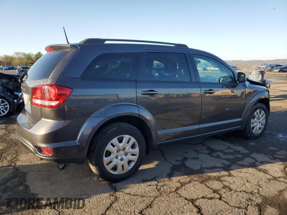 2019 Dodge Journey SE with VIN 3C4PDCBB4KT845488, listed as a Copart auction lot 51979095 with 40,336 mi miles and Salvage Title. Bid and sale history available at DreamBid. Image 3.