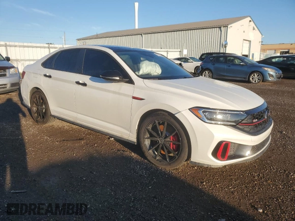 2024 Volkswagen Jetta GLI 40th Anniversary Edition with VIN 3VW9T7BU7RM041921, listed as a Copart auction lot 70782064 with 5,438 mi miles and Clean title. Bid and sale history available at DreamBid. Image 4.