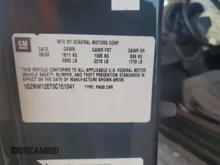 2003 Pontiac Grand Am GT z VIN 1G2NW12E73C151041, wystawiony jako Copart lot #58393835 z przebiegiem 106 052 mil mil oraz Szkoda całkowita • Salvage title. Historia ofert i sprzedaży dostępna na DreamBid. Obrazek 12.