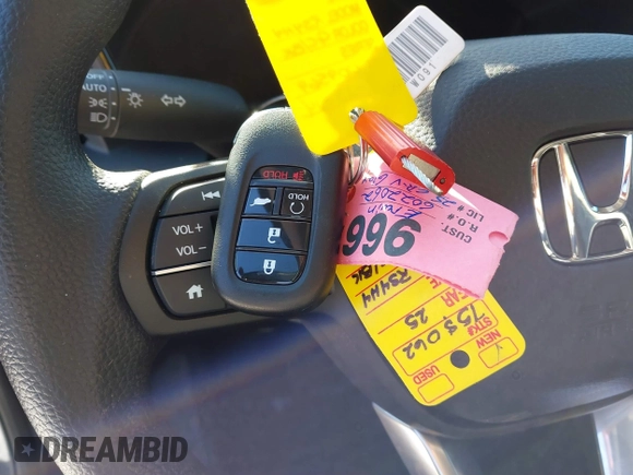 2025 Honda CR-V EX with VIN 5J6RS4H46SL009569, listed as a IAAI auction lot 41362283 with 2,753 mi miles and . Bid and sale history available at DreamBid. Image 11.