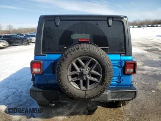 2024 Jeep Wrangler Willys with VIN 1C4PJXDNXRW123485, listed as a Copart auction lot 45659125 with 25,111 mi miles and Salvage title. Bid and sale history available at DreamBid. Image 6.