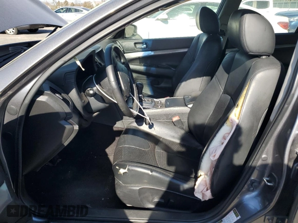 2015 Infiniti Q40 with VIN JN1CV6AR2FM650967, listed as a Copart auction lot 78579284 with 177,292 mi miles and Salvage Title. Bid and sale history available at DreamBid. Image 7.