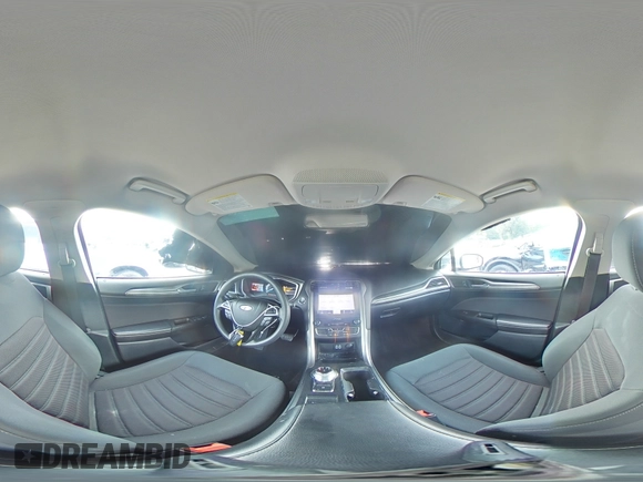 2020 Ford Fusion SE with VIN 3FA6P0H71LR207241, listed as a Copart auction lot 58347785 with 92,375 mi miles and Salvage title. Bid and sale history available at DreamBid. Image 14.