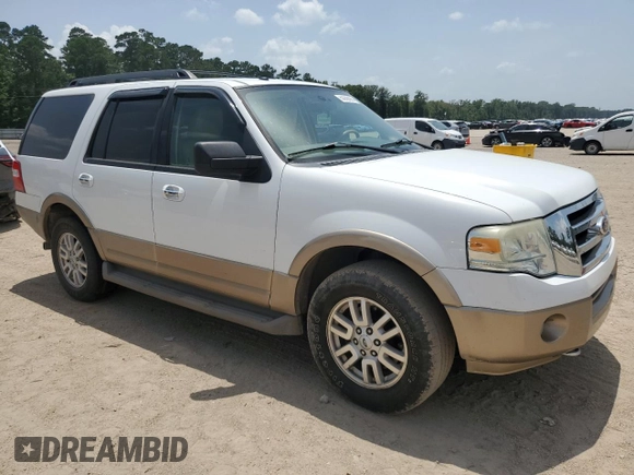 2013 Ford Expedition XLT with VIN 1FMJU1H56DEF26541, listed as a Copart auction lot 63206605 with 215,793 mi miles and Salvage title. Bid and sale history available at DreamBid. Image 4.