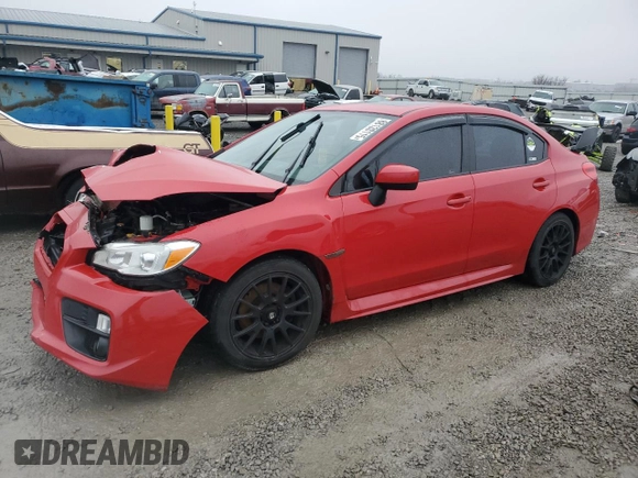 2015 Subaru WRX Premium with VIN JF1VA1D69F9805318, listed as a Copart auction lot 88133115 with 160,485 mi miles and Salvage Title. Bid and sale history available at carsss.com. Image 1.