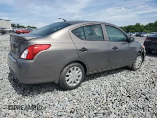 2016 Nissan Versa S Plus with VIN 3N1CN7AP3GL858114, listed as a Copart auction lot 58776255 with 92,180 mi miles and Salvage title. Bid and sale history available at DreamBid. Image 3.