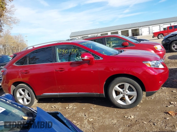 2012 Lexus RX 350 with VIN 2T2BK1BA6CC131552, listed as a IAAI auction lot 40804910 with 156,122 mi miles and . Bid and sale history available at DreamBid. Image 13.