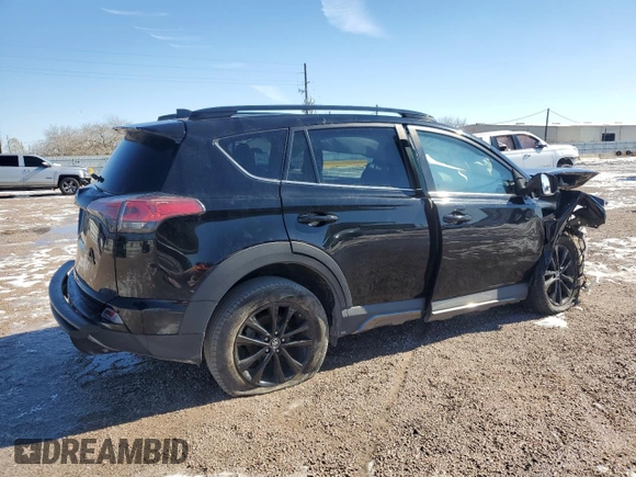 2018 Toyota RAV4 XLE with VIN 2T3RFREV2JW804022, listed as a Copart auction lot 87150944 with Not Provided miles and Salvage Title. Bid and sale history available at DreamBid. Image 3.