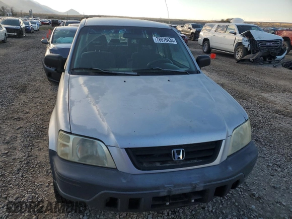 1997 Honda CR-V with VIN JHLRD1850VC069765, listed as a Copart auction lot 78076434 with 275,279 mi miles and Salvage Title. Bid and sale history available at carsss.com. Image 5.