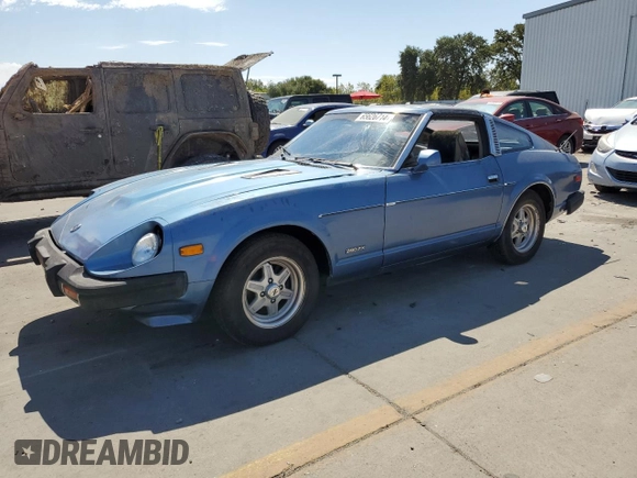 1981 Datsun 280ZX z VIN JN1HZ04S2BX268405, wystawiony jako Copart lot #65626714 z przebiegiem 94 507 mil mil oraz Tytuł czysty. Historia ofert i sprzedaży dostępna na DreamBid. Obrazek 1.