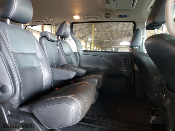 2015 Toyota Sienna SE with VIN 5TDXK3DC6FS645904, listed as a Copart auction lot 51323435 with 87,067 mi miles and Salvage Title. Bid and sale history available at carsss.com. Image 11.