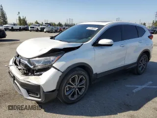 2021 Honda CR-V EX z VIN 2HKRW1H55MH401810, wystawiony jako Copart lot #57476355 z przebiegiem 75 150 mil mil oraz Szkoda całkowita • Salvage title. Historia ofert i sprzedaży dostępna na DreamBid. Obrazek 1.