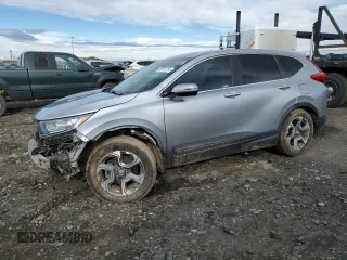 2018 Honda CR-V EX with VIN 7FARW1H59JE001537, listed as a Copart auction lot 80751724 with 73,294 mi miles and Salvage Title. Bid and sale history available at carsss.com. Image 1.