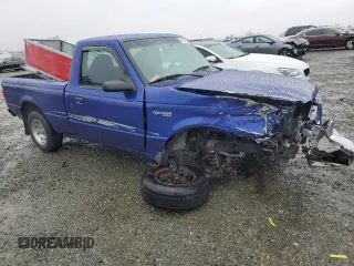 2003 Ford Ranger XL with VIN 1FTYR10U33TA19758, listed as a Copart auction lot 44189555 with 76,858 mi miles and Salvage Title. Bid and sale history available at carsss.com. Image 4.