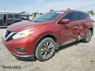 2017 Nissan Murano SL with VIN 5N1AZ2MG8HN186619, listed as a Copart auction lot 70476004 with 114,382 mi miles and Salvage Title. Bid and sale history available at carsss.com. Image 1.
