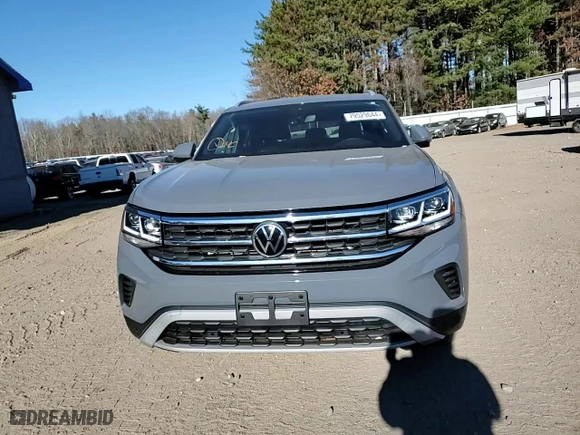 2022 Volkswagen Atlas Cross Sport 3.6L V6 SEL with VIN 1V2BE2CA6NC211539, listed as a Copart auction lot 79529644 with 27,340 mi miles and Salvage Title. Bid and sale history available at carsss.com. Image 12.