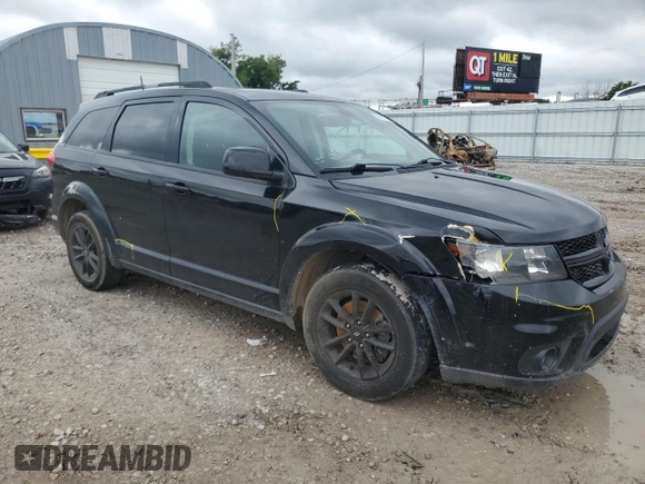 2019 Dodge Journey SE z VIN 3C4PDCBB1KT798081, wystawiony jako Copart lot #58491395 z przebiegiem 102 740 mil mil oraz Szkoda całkowita • Salvage title. Historia ofert i sprzedaży dostępna na DreamBid. Obrazek 4.