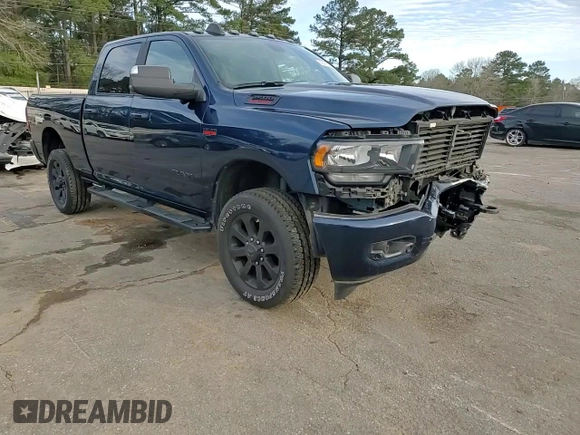 2020 Ram 2500 Big Horn with VIN 3C6UR5DJXLG286583, listed as a Copart auction lot 46419165 with 69,588 mi miles and Salvage Title. Bid and sale history available at carsss.com. Image 13.