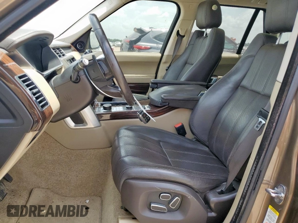 2014 Land Rover Range Rover HSE with VIN SALGS2WF4EA151689, listed as a Copart auction lot 65236805 with 128,984 mi miles and Clean title. Bid and sale history available at DreamBid. Image 7.