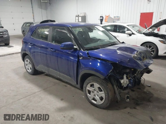 2020 Hyundai Venue SE with VIN KMHRB8A32LU027248, listed as a IAAI auction lot 41391848 with 85,417 mi miles and . Bid and sale history available at DreamBid. Image 1.