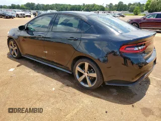2014 Dodge Dart GT with VIN 1C3CDFEB0ED867143, listed as a Copart auction lot 63783045 with 118,103 mi miles and Salvage title. Bid and sale history available at DreamBid. Image 2.