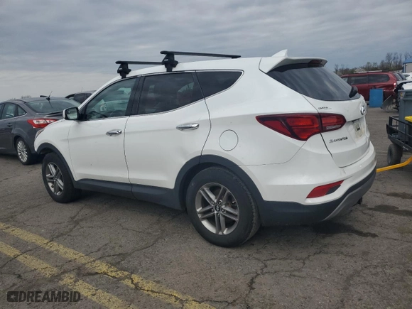 2017 Hyundai Santa Fe Sport 2.4L with VIN 5XYZTDLB9HG383333, listed as a Copart auction lot 52424945 with 102,437 mi miles and Salvage Title. Bid and sale history available at carsss.com. Image 2.