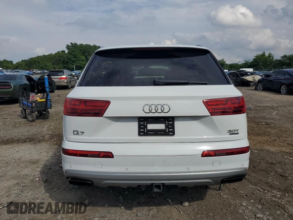 2018 Audi Q7 Prestige with VIN WA1VAAF74JD041118, listed as a Copart auction lot 64389345 with 164,939 mi miles and Clean title. Bid and sale history available at DreamBid. Image 6.