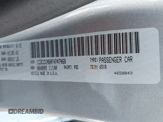 2015 Chrysler 200 Limited with VIN 1C3CCCAB0FN747068, listed as a IAAI auction lot 41681719 with 151,656 mi miles and . Bid and sale history available at DreamBid. Image 9.