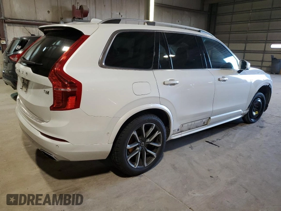 2019 Volvo XC90 Momentum with VIN YV4A22PK2K1418474, listed as a Copart auction lot 47657205 with 93,114 mi miles and Non Repairable. Bid and sale history available at carsss.com. Image 3.