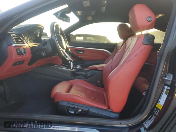 2017 BMW 4 Series 430i xDrive with VIN WBA4R9C3XHK878792, listed as a Copart auction lot 87185944 with 102,929 mi miles and Salvage Title. Bid and sale history available at DreamBid. Image 7.