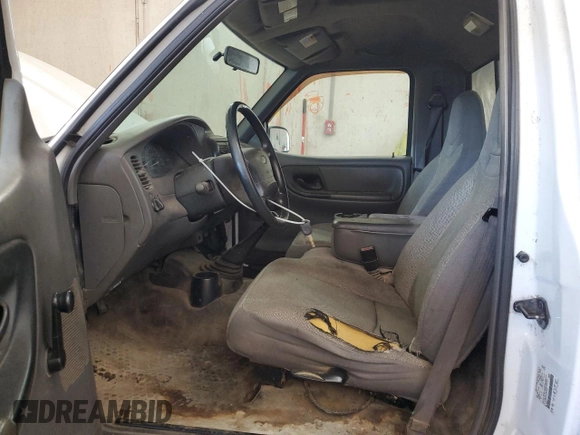 2002 Ford Ranger XL with VIN 1FTYR10U82PB52832, listed as a Copart auction lot 49233355 with 260,241 mi miles and Salvage Title. Bid and sale history available at carsss.com. Image 7.