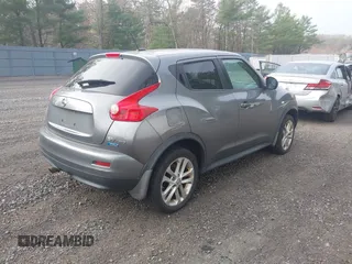 2013 Nissan Juke SL with VIN JN8AF5MV6DT221746, listed as a IAAI auction lot 42100600 with 209,542 mi miles. Bid and sale history available at carsss.com. Image 4.