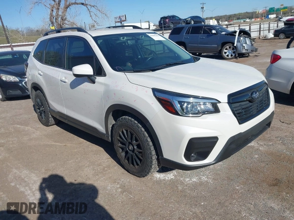 2019 Subaru Forester Premium with VIN JF2SKAGC8KH584520, listed as a IAAI auction lot 41805460 with 55,064 mi miles. Bid and sale history available at carsss.com. Image 1.