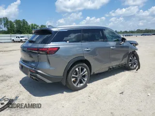 2023 Infiniti QX60 Luxe z VIN 5N1DL1FS1PC361586, wystawiony jako Copart lot #57611024 z przebiegiem 12 507 mil mil oraz Szkoda całkowita • Salvage title. Historia ofert i sprzedaży dostępna na DreamBid. Obrazek 3.