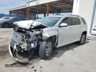 2016 GMC Terrain Denali z VIN 2GKFLVE36G6205152, wystawiony jako Copart lot #62656565 z przebiegiem 79 035 mil mil oraz Szkoda całkowita • Salvage title. Historia ofert i sprzedaży dostępna na DreamBid. Obrazek 1.