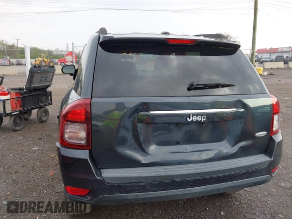 2014 Jeep Compass High Altitude with VIN 1C4NJCEA9ED647552, listed as a IAAI auction lot 41954070 with 110,474 mi miles. Bid and sale history available at carsss.com. Image 6.