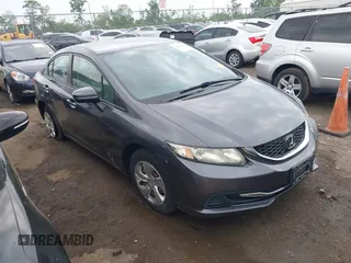 2014 Honda Civic LX z VIN 2HGFB2F50EH552959, wystawiony jako IAAI lot #42280304 z przebiegiem 116 617 mil mil oraz . Historia ofert i sprzedaży dostępna na DreamBid. Obrazek 1.