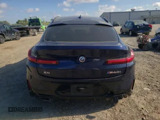 2023 BMW X4 M40i with VIN 5UX43DT06P9P68534, listed as a Copart auction lot 62252833 with 0 mi miles. Bid and sale history available at carsss.com. Image 6.