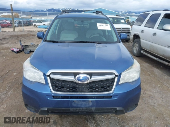 2015 Subaru Forester 2.5i Premium with VIN JF2SJADC6FG503646, listed as a IAAI auction lot 41861221 with 135,361 mi miles. Bid and sale history available at carsss.com. Image 13.