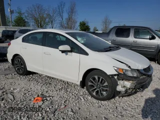 2015 Honda Civic EX with VIN 19XFB2F82FE004161, listed as a Copart auction lot 56061885 with 165,684 mi miles and Clean Title. Bid and sale history available at DreamBid. Image 4.