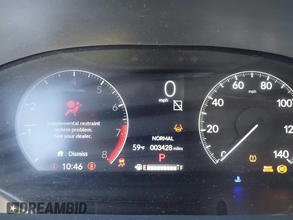 2025 Honda HR-V EX-L z VIN 3CZRZ1H76SM713709, wystawiony jako IAAI lot #41401596 z przebiegiem 3 428 mil mil oraz . Historia ofert i sprzedaży dostępna na DreamBid. Obrazek 7.