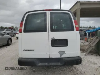 2008 Chevrolet Express Cargo Van with VIN 1GCGG25C581103901, listed as a Copart auction lot 47725165 with 162,358 mi miles and Clean Title. Bid and sale history available at carsss.com. Image 6.