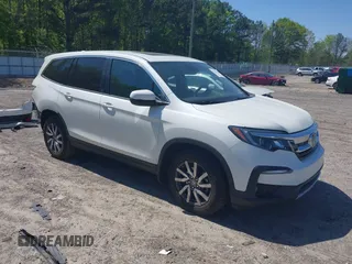 2019 Honda Pilot EX-L with VIN 5FNYF5H57KB038019, listed as a IAAI auction lot 41994410 with 126,738 mi miles and . Bid and sale history available at carsss.com. Image 1.