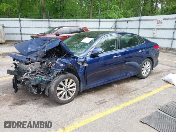 2016 Kia Optima EX with VIN 5XXGU4L30GG013940, listed as a IAAI auction lot 42371297 with Not provided miles and . Bid and sale history available at DreamBid. Image 18.
