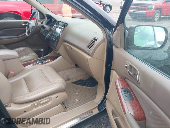 2003 Acura MDX Touring Pkg with VIN 2HNYD18603H500272, listed as a IAAI auction lot 41832456 with 203,194 mi miles. Bid and sale history available at carsss.com. Image 5.