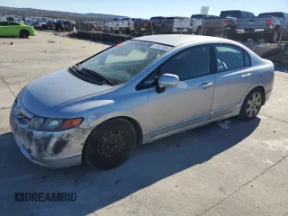 2007 Honda Civic Sdn LX with VIN 1HGFA16507L111352, listed as a Copart auction lot 41507465 with 157,570 mi miles and Salvage Title. Bid and sale history available at carsss.com. Image 1.