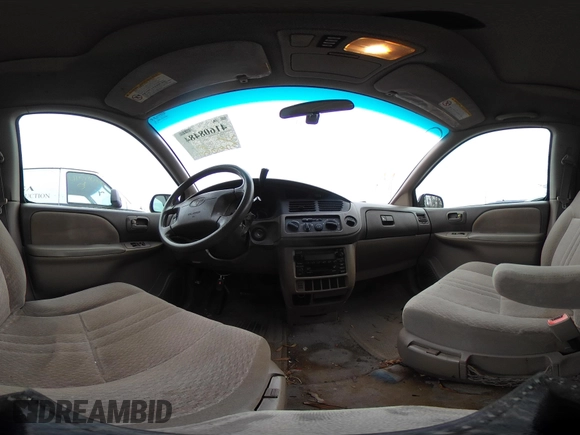 2001 Toyota Sienna CE with VIN 4T3ZF19C91U351141, listed as a IAAI auction lot 41608484 with 325,657 mi miles. Bid and sale history available at carsss.com. Image 19.